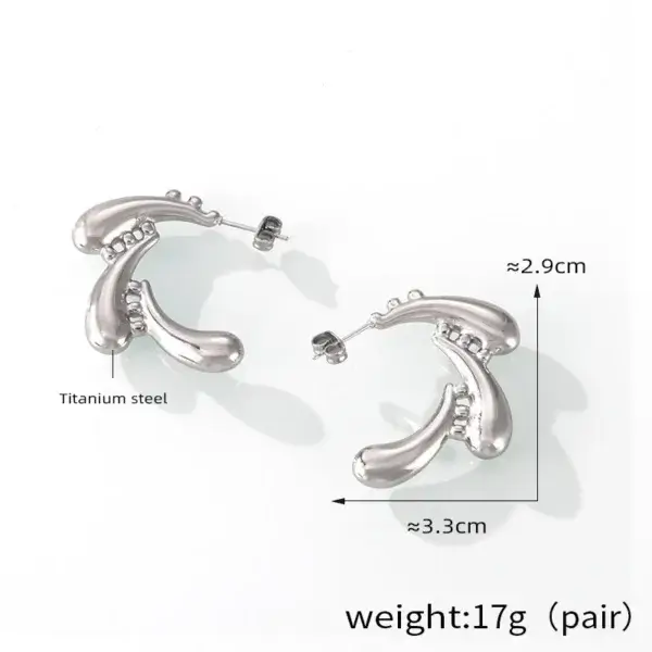 Earring details