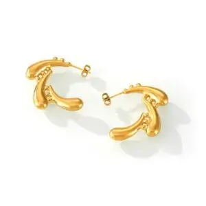 Teardrop Swirl Earrings